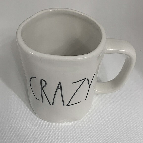 Rae‎ Dunn Crazy Ceramic Mug - Picture 2 of 5